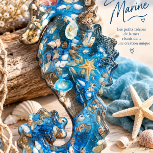 🌊 Hippocampe « Évasion Marine » – Création en résine