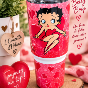 ❤️ Gobelet isotherme 30 oz – Betty Boop ❤️