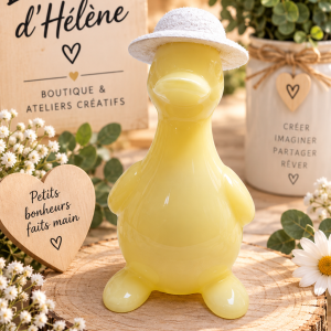 🦆 Canard décoratif avec petit chapeau
