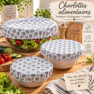 3 charlottes alimentaires