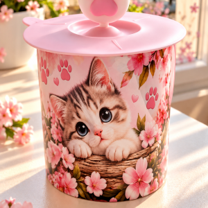 Tasse Chat – Douceur fleurie 🐱🌸